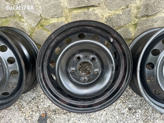 4бр. железни джанти 15" 5х114.3 - Hyundai i30, Kia Ceed с датчици, снимка 5 - Гуми и джанти - 54655532