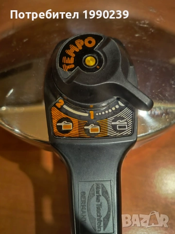 Тиган с капак и термовинтил, снимка 3 - Съдове за готвене - 54020168