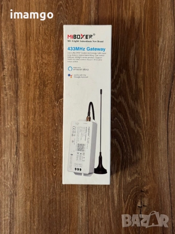 MiBoxer WL-433 – Смарт Gateway 433MHz с LoRa технология и DMX512 поддръжка, снимка 5 - Мрежови адаптери - 54038550