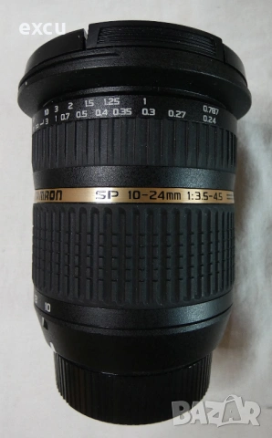 Широкоъгълен обектив Tamron SP 10-24 за Nikon