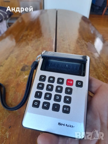 Стар калкулатор Sharp EL-805, снимка 3 - Други ценни предмети - 55265974