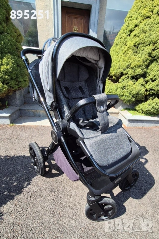 Количка Venicci Upline Slate Grey, снимка 9 - Детски колички - 55232772