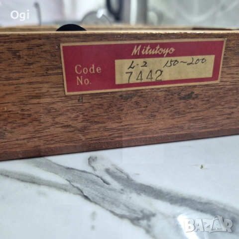 Индикатор вътромер  MITUTOYO 150-200мм, снимка 8 - Шублери - 54787190