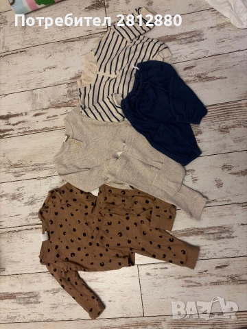 Лот бебешки дрехи h&m, nike, levis, снимка 4 - Комплекти за бебе - 54401341