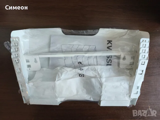 IKEA - Нова Метална Стенна Поставка за Списания, снимка 8 - Етажерки - 55300305