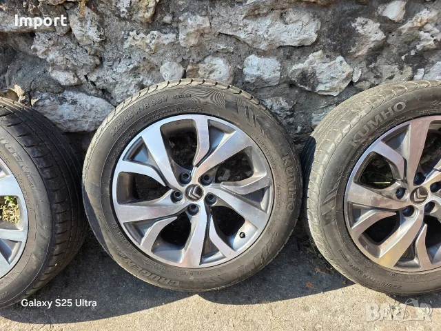Лети джанти 18ки 5х114.3 Mitsubishi, Citroen, Peugeot + летни гуми, снимка 4 - Гуми и джанти - 55337372