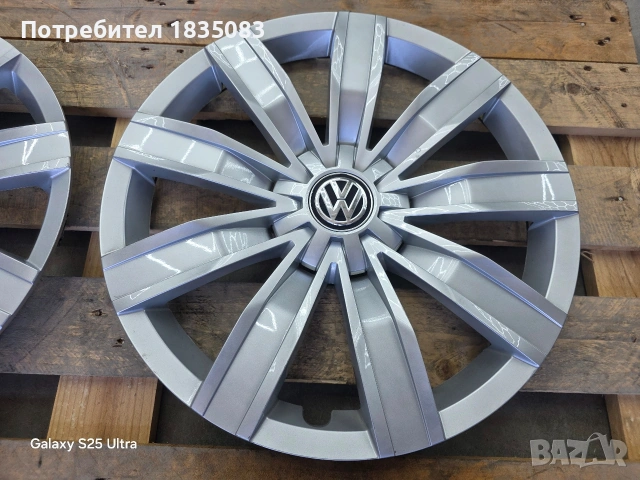 Оригинални тасове VW 17 цола, снимка 5 - Аксесоари и консумативи - 54396220