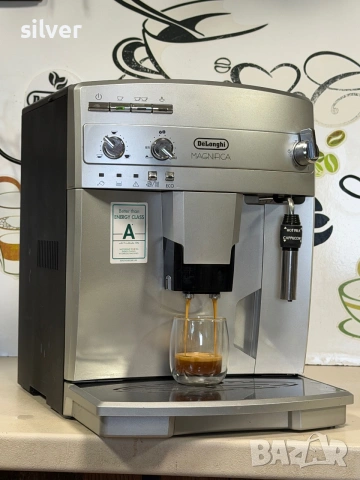 Кафемашина кафе автомат delonghi magnifica с гаранция