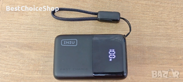 Мощна мини Power Bank 45W 10000mAh PD3.0 бързо зареждане, снимка 5 - Външни батерии - 54909792