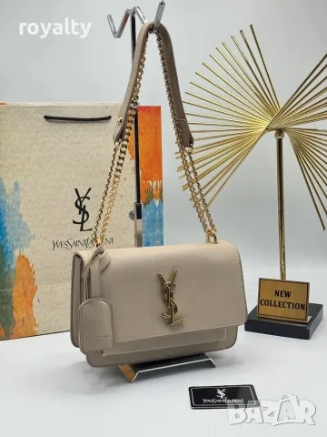 Yves Saint Laurent Нова Дамска Кожена Чанта Различни Цветове YSL, снимка 8 - Чанти - 55338738