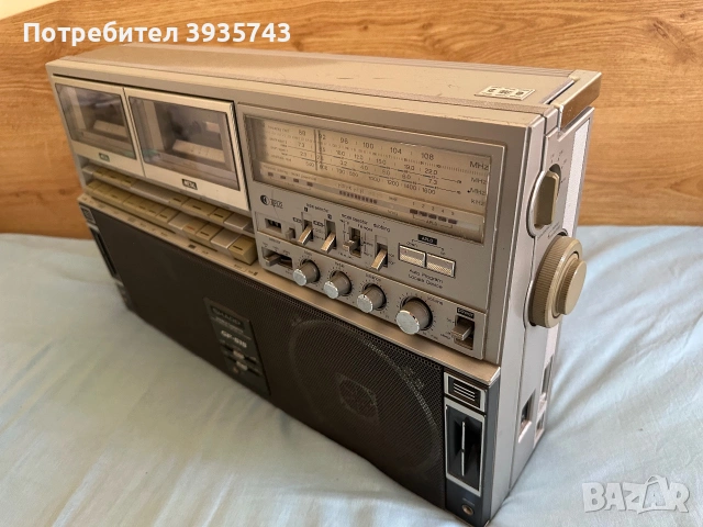 SHARP GF 515 boombox , снимка 2 - Радиокасетофони, транзистори - 55068719