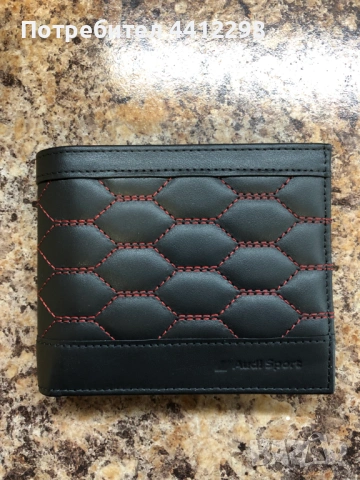 Стилно оригинално портмоне AUDI - спортна визия