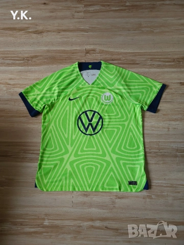 Оригинална мъжка тениска Nike Dri-Fit x VfL Wolfsburg / Season 22-23 (Home)