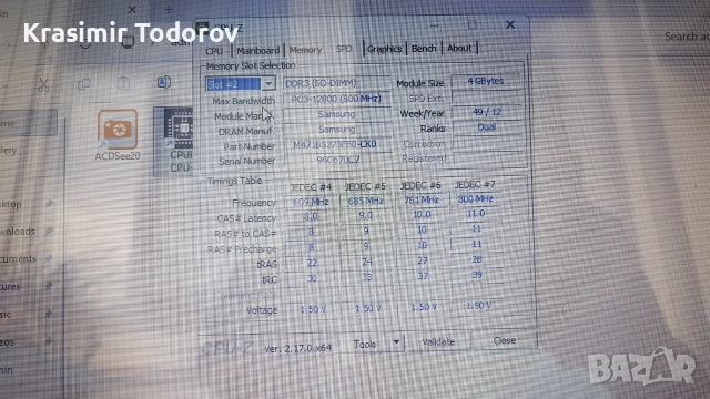 Използван лаптоп Toshiba модел Satellite C850-132, снимка 11 - Лаптопи за работа - 55178520