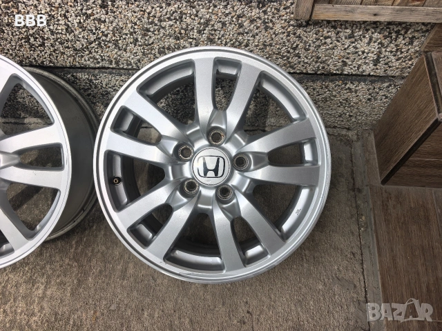 16ки 5х114.3 6.5J Et50 64.1mm Honda , снимка 2 - Гуми и джанти - 54189348