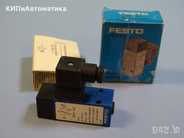 пресостат Festo PEV-1/4 Pressure Switch 1-10Bar