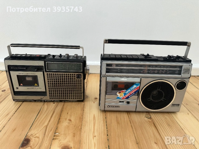 Vintage касетофони Sanyo National Panasonic , снимка 1 - Радиокасетофони, транзистори - 54498307