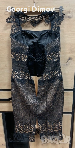 Официална рокля Romantika Fashion by Sofia Borisova – шита по поръчка, снимка 2 - Рокли - 54391497