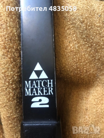 Ретро професионална тенис ракета Fischer Match Maker 2, снимка 4 - Тенис - 54687478