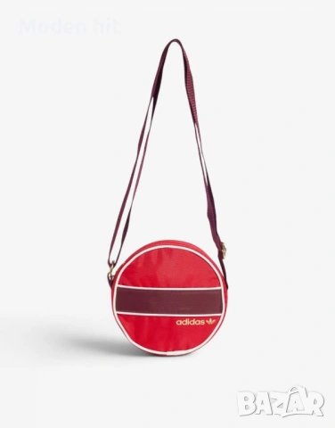 Оригинал! ADIDAS Round Bag Red чанта през рамо