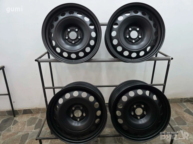 4бр 16ски джанти зa AUDI, SEAT,SKODA,VOLKSWAGEN 5х100мм A161394, снимка 5 - Гуми и джанти - 54537187