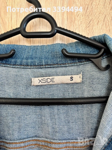 Късо дънково яке Xside, снимка 3 - Якета - 54528048