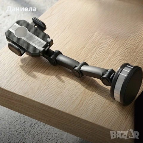 Автомобилна стойка за телефон 360° - Автоматично заключване и сигурна фиксация, снимка 6 - Друга електроника - 55105803