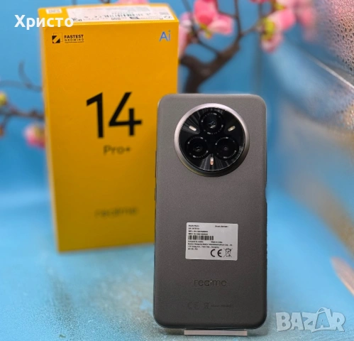 Realme 14 Pro+ 5G, Dual SIM, 512GB, 12GB RAM, Suede Grey , снимка 3 - Xiaomi - 54481057