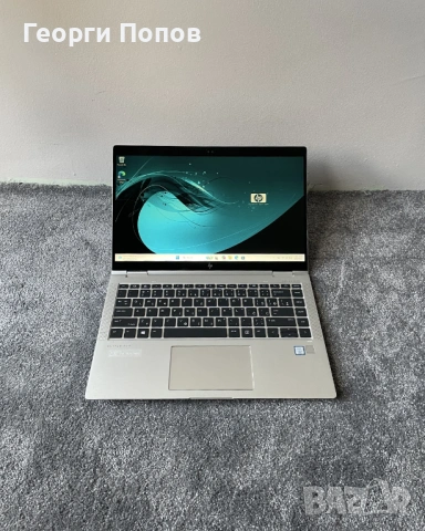 HP EliteBook X360 G5 - 14''TOUCH, Core i5 - 8350u, 8GB RAM DDR4, 256GB NVMe SSD, FULL HD, снимка 2 - Лаптопи за работа - 54750400