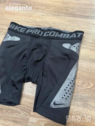 Мъжки професионален Nike Pro Combat Hyperstrong Compression Shorts Black , М размер, снимка 4 - Спортни дрехи, екипи - 54135483