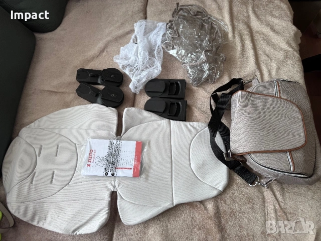 Детска количка 3 в 1 Zizito BARRON, снимка 5 - Детски колички - 54066861