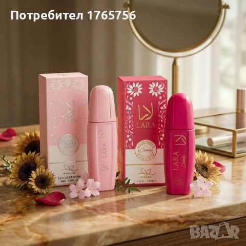 Комплект Lara Duo: Lara Eau de Parfum & Lara Candy – Дамски парфюми с ориенталска сладост