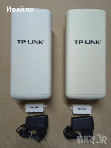 Комплект Външни Wi-Fi антени TP-Link TL-WA5210G (оригинален комплект) 2 бр., снимка 2 - Мрежови адаптери - 54641221