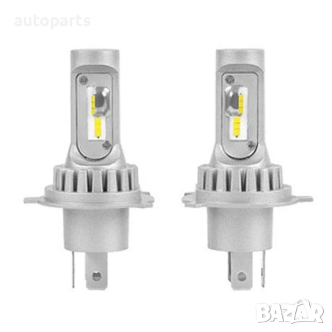Диодни крушки 3900 H4 - 13w 1500lm 2бр/к-т, снимка 4 - Аксесоари и консумативи - 54748764