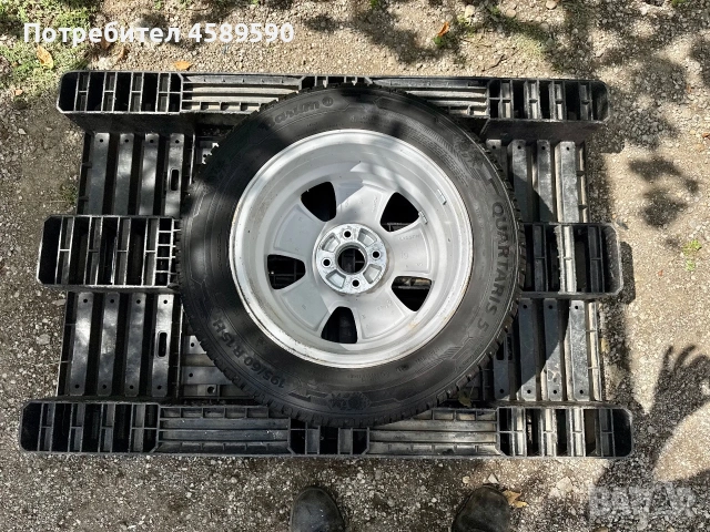 НОВО Резервна гума+АЛУМИНИЕВА ДЖАНТА 15цола 4x100 за Opel,Chevrolet,Fiat, снимка 11 - Гуми и джанти - 55283507