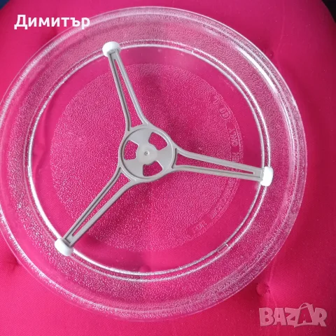 Чиния за микровълнова фурна 25 см (универсална, гладка)