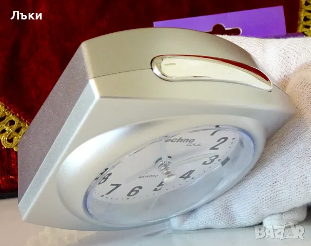 Немски настолен часовник с аларма,будилник. , снимка 2 - Други - 55335222
