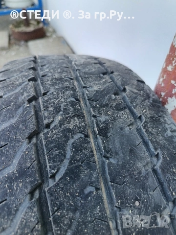 Летни гуми Dunlop Econodrive 205/65 R15C (за бус/ван) – 2 бр., снимка 4 - Гуми и джанти - 54699265