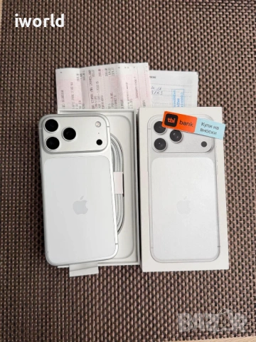 24мес гаранция❗️ Iphone 17 PRO MAX ❗️Лизинг от 41Е/мес ⚠️silver 256gb