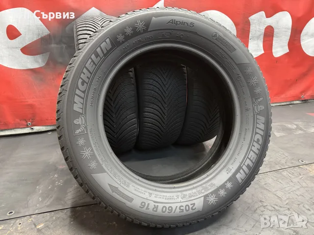 205 60 16, Зимни гуми, Michelin Alpin5, 4 броя, снимка 5 - Гуми и джанти - 55586465