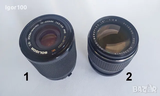 ОБЕКТИВИ РЪЧЕН ФОКУС - на OLYMPUS OM mount