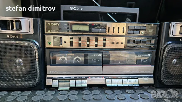 Sony CFS-W500L

 Boombox Stereo Cassette AM FM Radio Recorder Working, снимка 8 - Радиокасетофони, транзистори - 55674364
