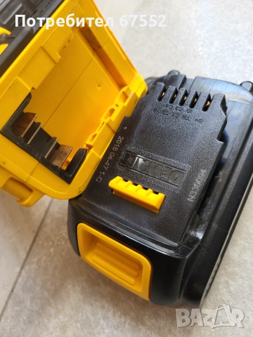 Dewalt DCD778 безчетков верт с батерия, 65 нютона. Няма зарядно!, снимка 7 - Винтоверти - 55242673