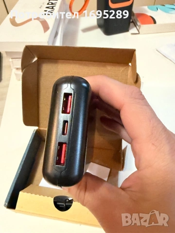 POWER BANK-ВЪНШНА ПРЕНОСИМА БАТЕРИЯ 20000mah,с бързо зареждане,за две устройства , снимка 3 - Външни батерии - 54910236