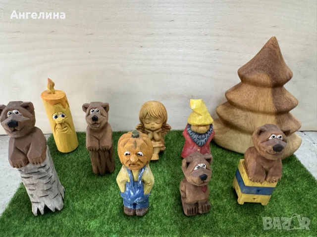 Дървени фигурки , снимка 1 - Други - 55394628