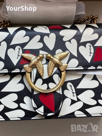Дамска чанта Pinko Love One, снимка 2 - Чанти - 54061474