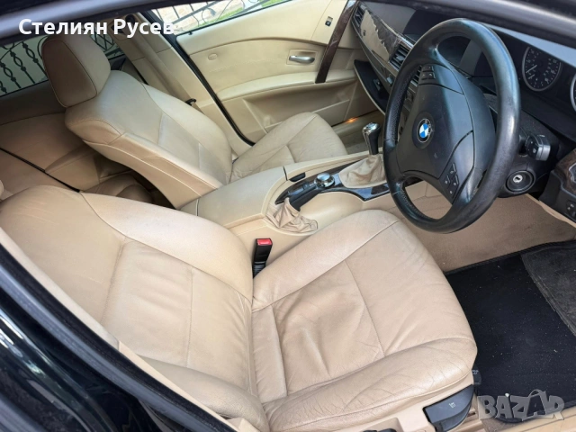 BMW 525i Е60 193к.с бензин / дясна дирекция / 6 скорости - цена 1 750 евро  ,моля БЕЗ бартери   -нов, снимка 15 - Автомобили и джипове - 54400820