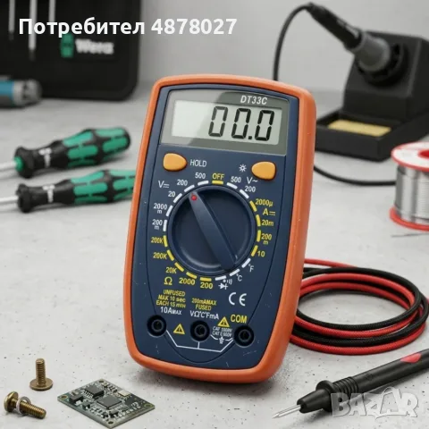 Цифров мултиметър модел, снимка 2 - Друга електроника - 55680000