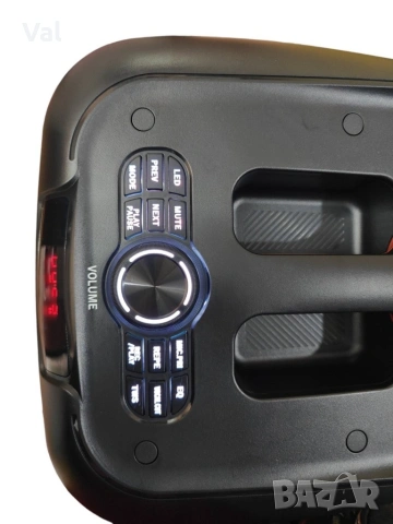 Bluetooh Karaoke Speaker NDR 102B - Красив LED високоговорител със 7 режима; 2 години гаранция, снимка 2 - Bluetooth тонколони - 54827138