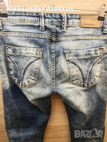 мъжки дънки DOLCE &GABANA, снимка 2 - Спортни дрехи, екипи - 54615940